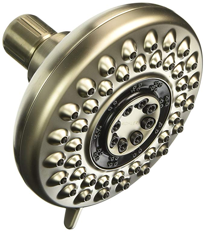 Kohler K-R75567-BN Enlighten 2.0 Gpm Multifunction Showerhead, Vibrant Brushed Nickel