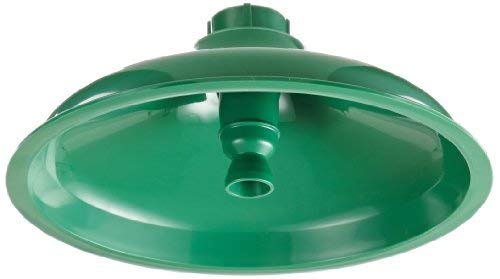 Haws SP829 Axion MSR ABS Plastic Drench Shower Head with Integral Flow Control, Green