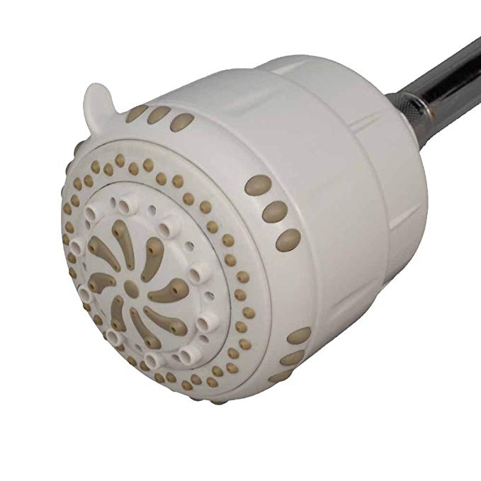 Sprite Pure Spray Filtered Showerhead in White