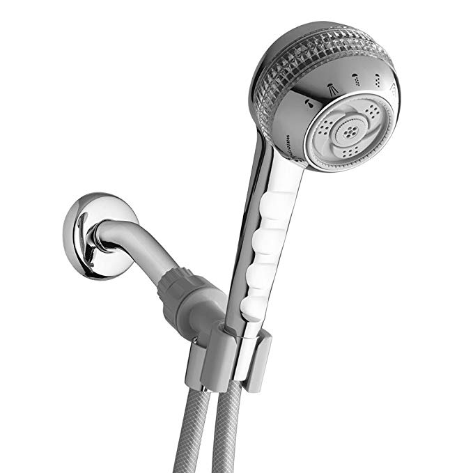 Waterpik SM 653 CG Original Shower Massage Hand Held Shower Head, Chrome