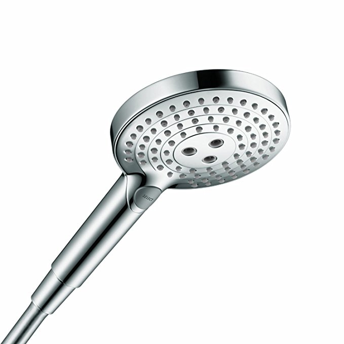 Hansgrohe 4529000 Raindance Select S120 Low Flow 2.0 GPM Hand Shower, Chrome