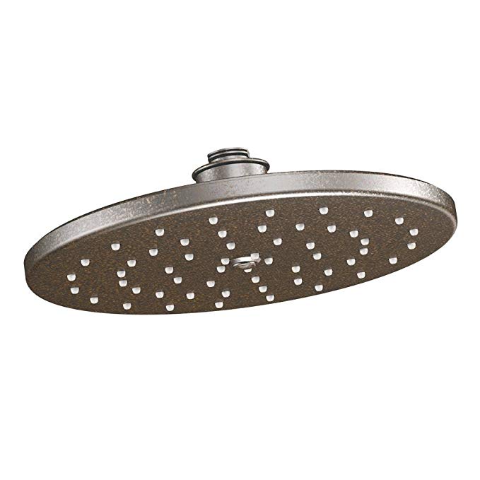 Moen S112ORB Waterhill One-Function 10-Inch Diameter Rainshower Showerhead, Oil Rubbed Bronze