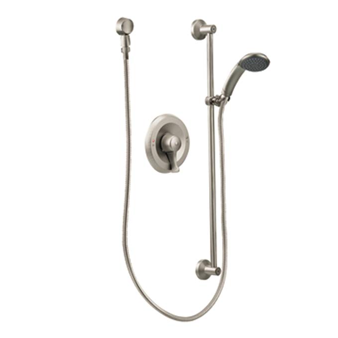 Moen T8346CBN Commercial M-Dura Posi-Temp Hand Shower Trim, 2.5-gpm, Classic Brushed Nickel