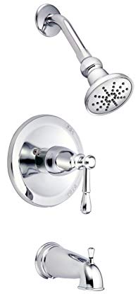 Danze D510544BNT Sirius Single Handle Shower Trim Kit, 2.5 GMP, Valve Not Included, Brushed Nickel