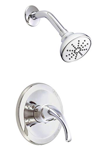 Danze D510511T Melrose Single Handle Shower Trim Kit, 2.5 GPM, Valve Not Included, Chrome